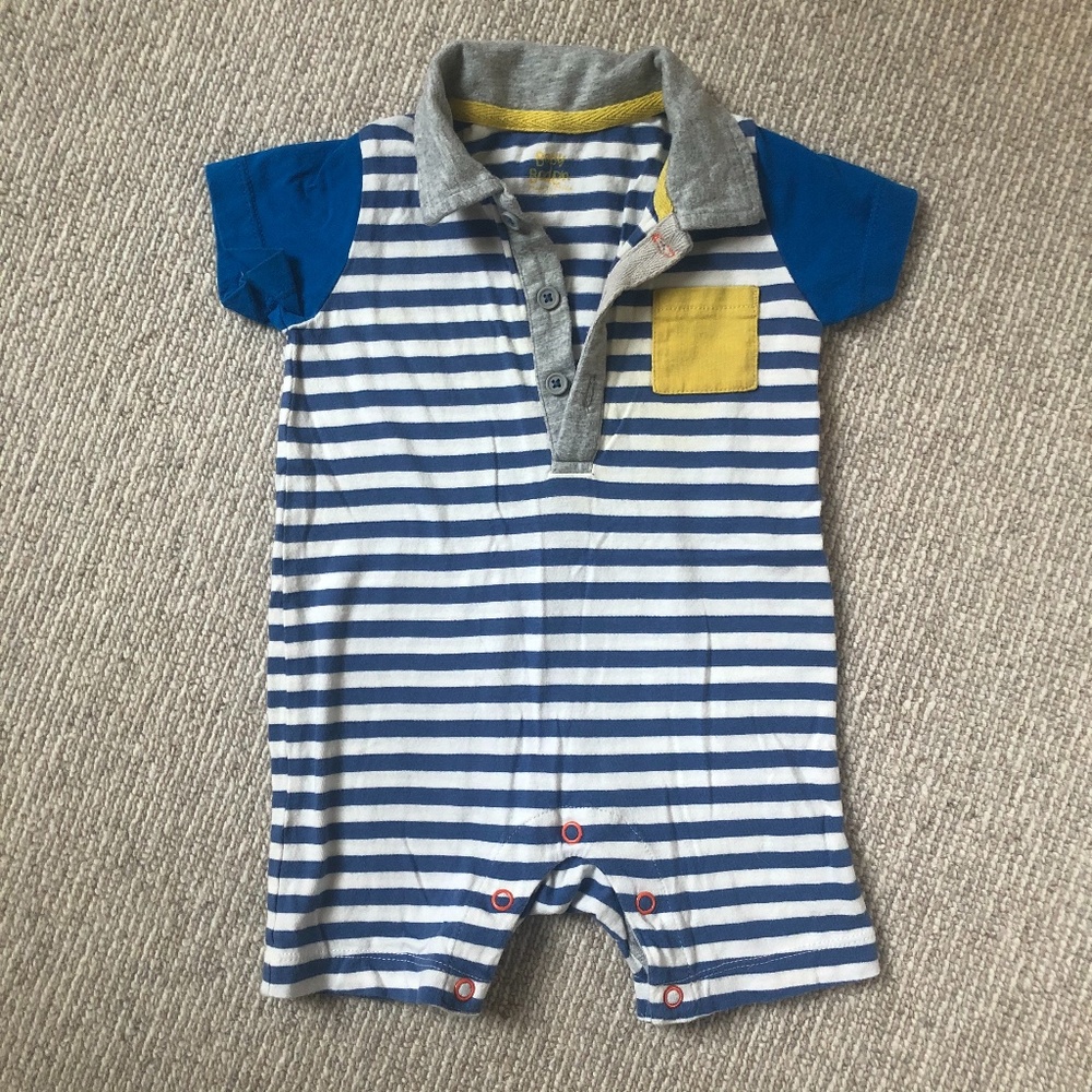 3-6M Baby Boden Boys Romper